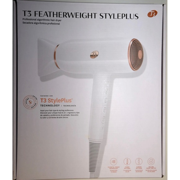 T3 Featherweight Styleplus Professional Algorithmic Hair Dryer